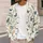 Botanical Butterfly Garden Motif for Boho Holiday Outings and Casual Layering Style All-over Print Knitted Cardigan - 5