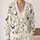 Botanical Butterfly Garden Motif for Boho Holiday Outings and Casual Layering Style All-over Print Knitted Cardigan - 2
