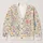 Pastel Wildflower Garden for Spring Layering, Casual Holidays, and Everyday Women All-over Print Knitted Cardigan - 1