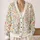 Pastel Wildflower Garden for Spring Layering, Casual Holidays, and Everyday Women All-over Print Knitted Cardigan - 2
