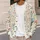 Pastel Wildflower Garden for Spring Layering, Casual Holidays, and Everyday Women All-over Print Knitted Cardigan - 5