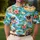 Pug Tropical Beach Scenes for Resort Days, Sunny Vacations, and Playful Dog Lovers Men's Polo Shirt - 4