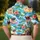 Pug Tropical Beach Scenes for Resort Days, Sunny Vacations, and Playful Dog Lovers Men's Polo Shirt - 5