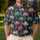 Colorful Tropical Palm Trees for Beach Vacations and Relaxed Island Summer Days Away Men's Polo Shirt - 4