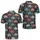 Colorful Tropical Palm Trees for Beach Vacations and Relaxed Island Summer Days Away Men's Polo Shirt - 2