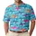 Colorful Shark Motifs for Beach Vacations and Summer Golf Days for Men and Women Men's Polo Shirt - 1