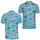 Colorful Shark Motifs for Beach Vacations and Summer Golf Days for Men and Women Men's Polo Shirt - 2