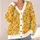 Charming Cat Garden Scene for Relaxed Weekend Layering and Everyday Casual Style All-over Print Knitted Cardigan - 4