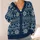Nordic Snowflake Motifs for Cozy Winter Layering and Relaxed Everyday Menswear Style All-over Print Knitted Cardigan - 4