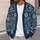 Nordic Snowflake Motifs for Cozy Winter Layering and Relaxed Everyday Menswear Style All-over Print Knitted Cardigan - 5