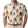 Bigfoot Silhouette Wilderness Style for Weekend Hiking and Outdoor Adventure Enthusiasts Men's Polo Shirt - 1