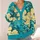 Golden Cloud Dragon Motifs for Relaxed Streetwear Layers and Evening Lounging for Men All-over Print Knitted Cardigan - 4