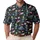 Green Aliens, UFOs and American Flags for Fourth of July Space-Themed Golf Outings Men's Polo Shirt - 1