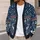 Nordic Reindeer Fair Isle Holiday Motif for Cozy Winter Layering, Men's Style All-over Print Knitted Cardigan - 5