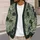 Black Cat Woodland Foliage For Cozy Everyday Layering And Nature Loving Women Gift All-over Print Knitted Cardigan - 5