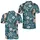 Hereford Cow And Tropical Palm Blooms For Sunny Farmhouse Golf Days For Men And Women Men's Polo Shirt - 2