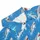 Ocean Blue Shark Motifs for Coastal Golf Days and Relaxed Summer Weekend Outings Men's Polo Shirt - 6