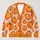 Hand Painted Pumpkin Harvest Motifs for Cozy Autumn Layering and Halloween Gatherings All-over Print Knitted Cardigan - 1