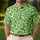 Golf Fairway And Sand Trap Motif For Summer Country Club Outings And Weekend Golfers Men's Polo Shirt - 4
