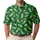 Playful Cucumber Summer Motifs for Beach Days, Holiday Golf and Backyard Parties Men's Polo Shirt - 1