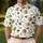 Beer Mug And Golf Club Motifs For Summer Fairways And Backyard Gatherings For Golfers Men's Polo Shirt - 4