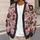 Mystical Skulls and Potion Symbols for Everyday Layering, Alternative Style Gift Lovers All-over Print Knitted Cardigan - 5