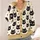 Whimsical Black Cat Faces With Pink Ears For Cozy Everyday Layering And Gifts All-over Print Knitted Cardigan - 4