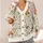 Woodland Fox Rabbit and Hedgehog Holiday Gatherings Gift for Women Nature Lovers All-over Print Knitted Cardigan - 4