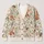 Woodland Fox Rabbit and Hedgehog Holiday Gatherings Gift for Women Nature Lovers All-over Print Knitted Cardigan - 1