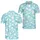 Mint Geometric Knot Lines for Golf and Pickleball Athletic Style for Active Men Men's Polo Shirt - 2