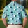 Mint Turquoise Bowling Pins And Balls For Golf Clubhouse And Pickleball Weekend Leisure Men's Polo Shirt - 5