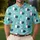 Mint Turquoise Bowling Pins And Balls For Golf Clubhouse And Pickleball Weekend Leisure Men's Polo Shirt - 4