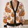 Halloween Pumpkin Bows And Hearts For Cozy Autumn Layering And Festive Gatherings All-over Print Knitted Cardigan - 2