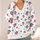 Patriotic Flag Paw Prints for Everyday Americana Style, Dog Lovers and Proud Pet Moms All-over Print Knitted Cardigan - 4