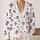 Patriotic Flag Paw Prints for Everyday Americana Style, Dog Lovers and Proud Pet Moms All-over Print Knitted Cardigan - 2