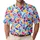 Colorful Stained Glass Mosaic Geometry for Golf and Pickleball Players, Active Men Men's Polo Shirt - 1