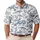 Seafood Fish Crab Lobster Motif For Golf Tennis And Pickleball Lovers, Coastal Style Men's Polo Shirt - 1