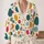 Colorful Retro Polka Dots for Everyday Layering and Weekend Outings, Women's Style All-over Print Knitted Cardigan - 2