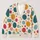 Colorful Retro Polka Dots for Everyday Layering and Weekend Outings, Women's Style All-over Print Knitted Cardigan - 1