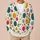 Colorful Retro Polka Dots for Everyday Layering and Weekend Outings, Women's Style All-over Print Knitted Cardigan - 6