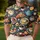 Brunch Food Icons for Weekend Golf Outings, Cafe Days, and Relaxed Resort Travel Men's Polo Shirt - 4