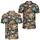 Brunch Food Icons for Weekend Golf Outings, Cafe Days, and Relaxed Resort Travel Men's Polo Shirt - 2