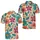 Retro 70s Floral Golf Style for Summer Outings and Funky Weekend Resort Wear Men's Polo Shirt - 2