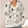 Black Spider Web Motifs for Halloween Layering and Casual Autumn Wardrobes for Women All-over Print Knitted Cardigan - 4