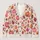 Pink Pumpkin Jack-O'-Lantern Leaves For Cozy Autumn Halloween Style Women's Wardrobe All-over Print Knitted Cardigan - 1