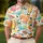 Retro Cocktail Citrus Celebration for Summer Golf, Poolside and Resort Weekend Leisure Men's Polo Shirt - 4