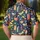 Cocktail Icons and Citrus Drinks for Clubhouse Happy Hours and Summer Resort Leisure Style Men's Polo Shirt - 5