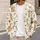 Cute Giraffe Bow Motifs for Cozy Everyday Layering and Safari-Inspired Casual Style All-over Print Knitted Cardigan - 5