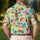 Tropical Cocktail Icons for Resort Golf, Beach Holidays, and Summer Bar Style for Men Men's Polo Shirt - 5