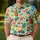 Tropical Cocktail Icons for Resort Golf, Beach Holidays, and Summer Bar Style for Men Men's Polo Shirt - 4